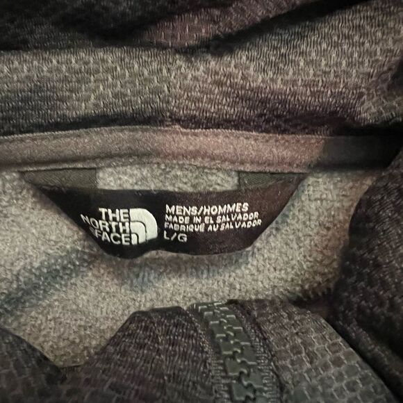 The North Face Men's Mack Ease Full Zip 2.0 Hooded Sweatshirt Jacket Grey Size L - Picture 3 of 13